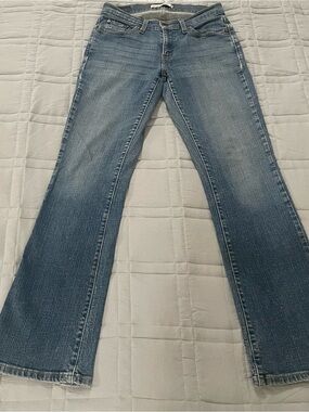 Levi's Medium Blue Boot Cut Jeans for Women